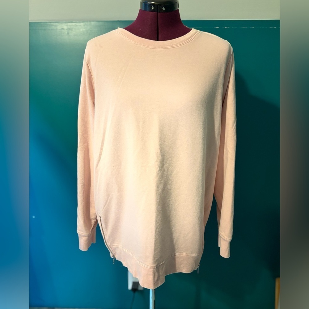 J. Crew Peach Long Sleeve Sweatshirt